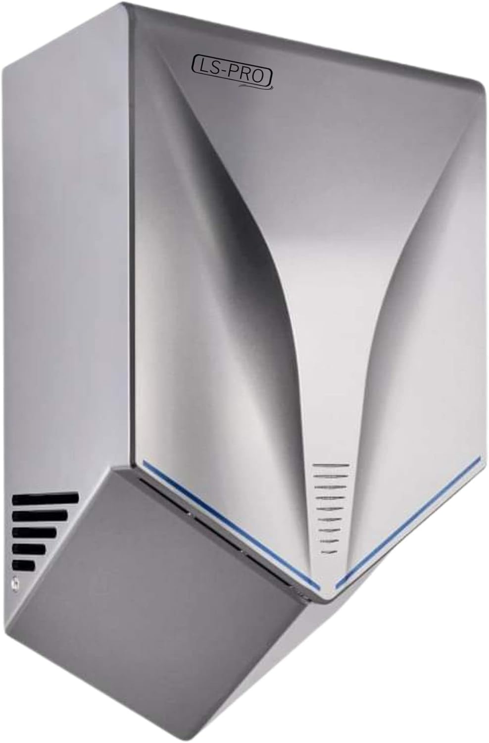 Automatic Hand Dryer for Commercial Bathrooms. High Speed Hot Air, Dry Hands in 7s. No Touch Operation with Infrared Sensor. Easy & Fast Installation. Low Noise 60 dB. 1 Year Warranty.