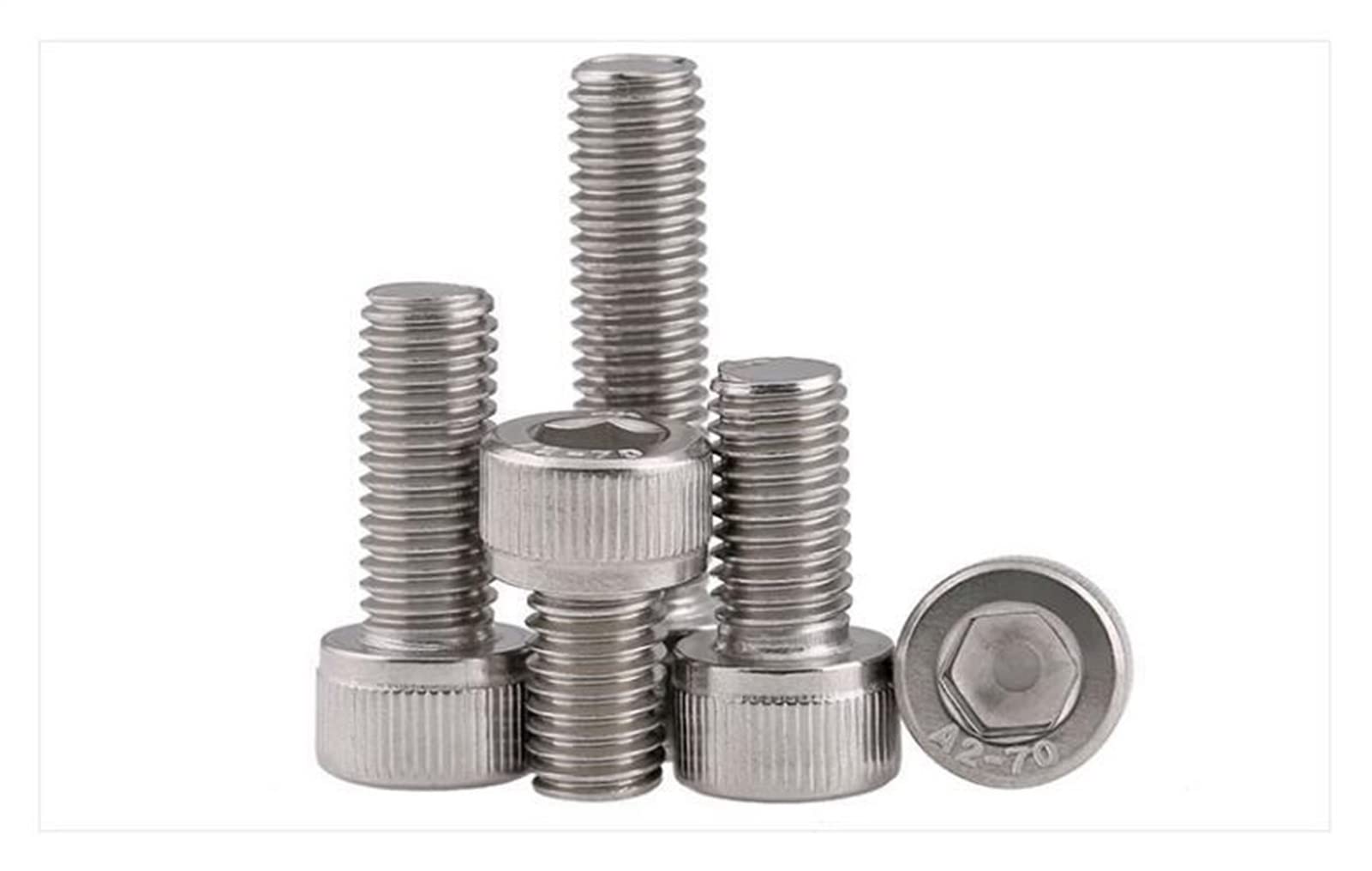 Viti Testa Cilindrica In Acciaio Inox 5/16-18 X 1-1/2