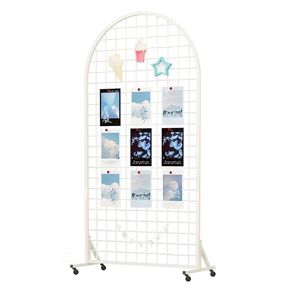 Amazon.com: Zfmnoyev Grid Wall Panels with 20pcs Hooks