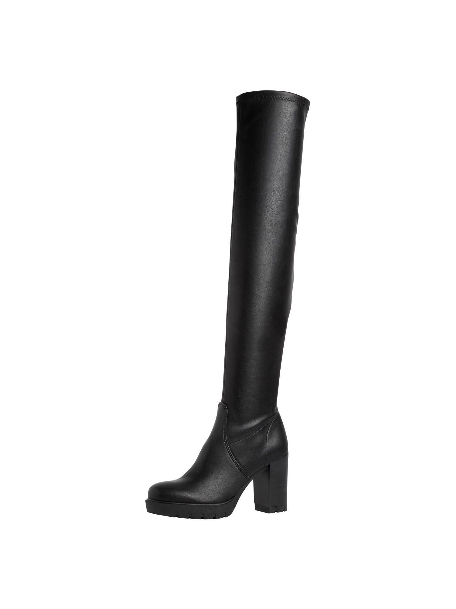 Tamaris Overknee 1-25554-41 Normal, black, 4 UK