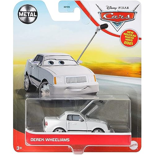 Disney Pixar Cars Derek Wheeliams – Série Metal