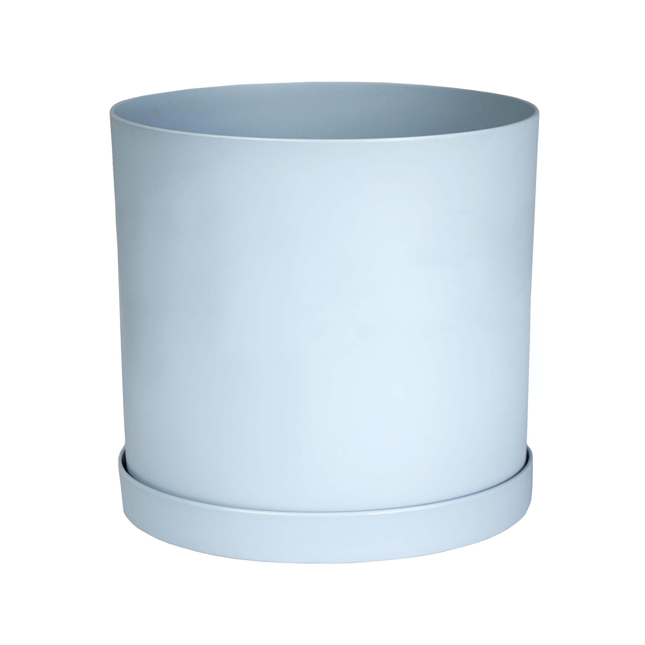 Bloem Mathers Round Planter Misty Blue