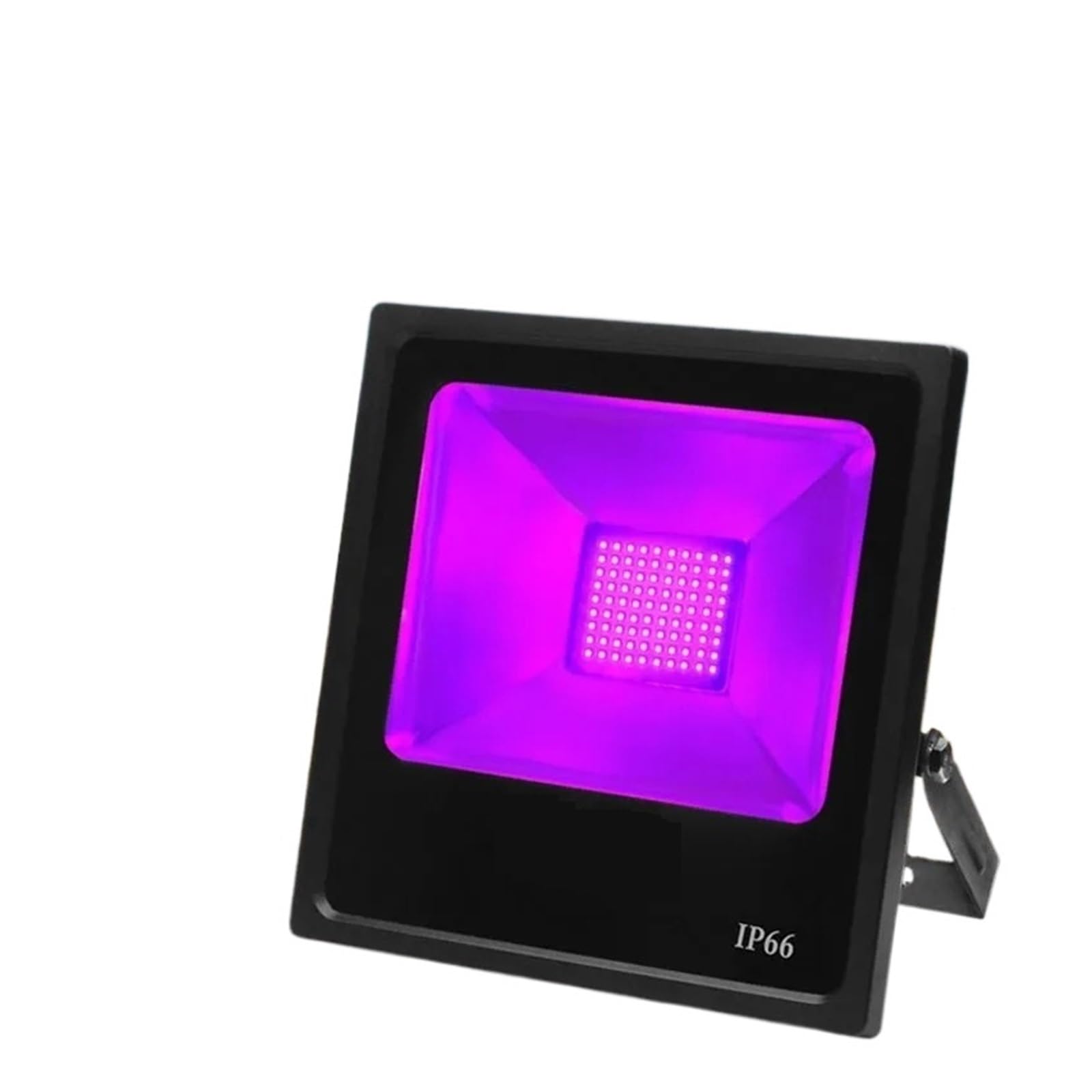 CVFRDD 50W 80W LED Purple Light Flood Light Waterproof Shadowless Adhesive UV Curing Light Stage Fluorescent Atmosphere LED Black Light(80W)