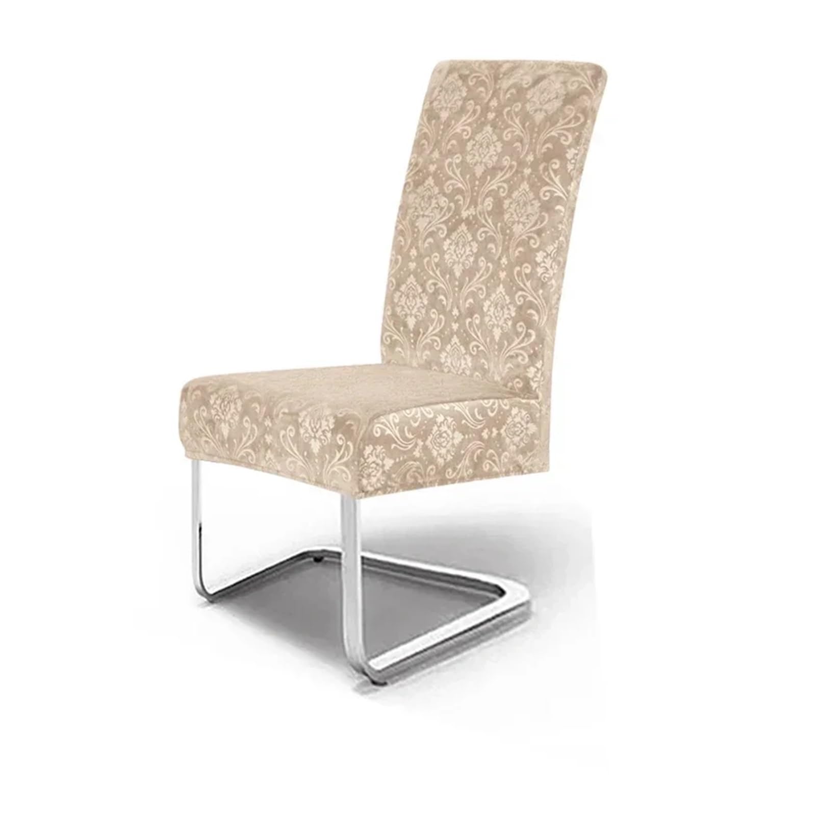 FVDZRFIE Chair Covers 1/2/4/6pcs Dining Chair Cover Chair Slipcover Elastic Seat Case Anti-Dirty Chairs Protector(Color 1,4pcs)