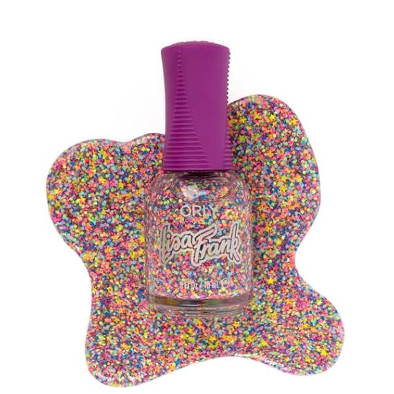 Orly® x Lisa Frank® Nail Polish Toppers Shimmer and