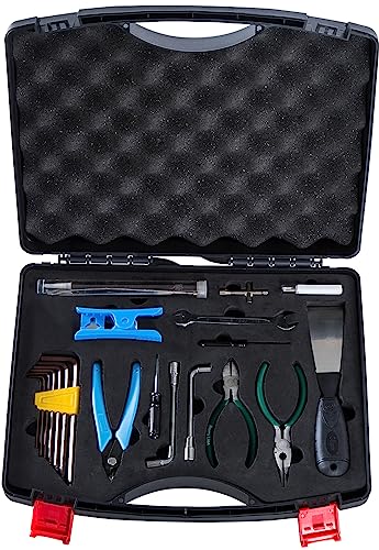 Image of Creality 3D Printer Tool Box Kit, 35Pcs Case Includes 18 Types of Tools Screwdriver /Wrench /Pliers /Needle /SD Reader 3D Printing ABS Storage Toolbox Set for Cleaning Finishing Printing