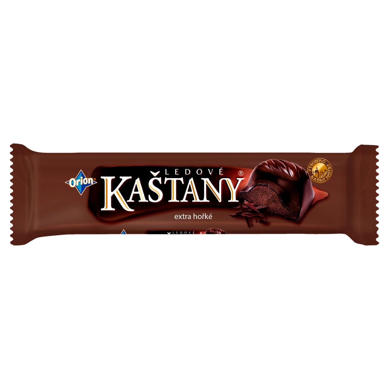 ORION Ledové Kaštany batony z nadzieniem w bardzo gorzkiej czekoladzie, 30 × 45 g