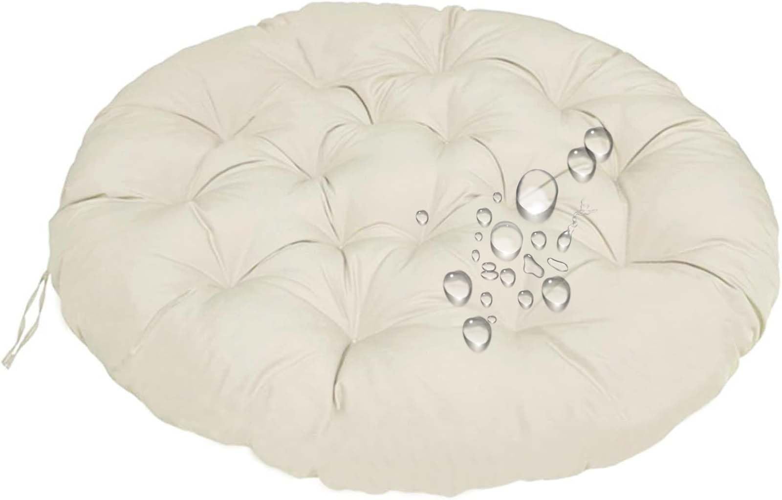 Extra Lar - Cojín impermeable para silla de patio, 180 x 180 cm de grosor, para asientos de columpio, sofá de polirratán, almohada para mesa de jardín y hogar
