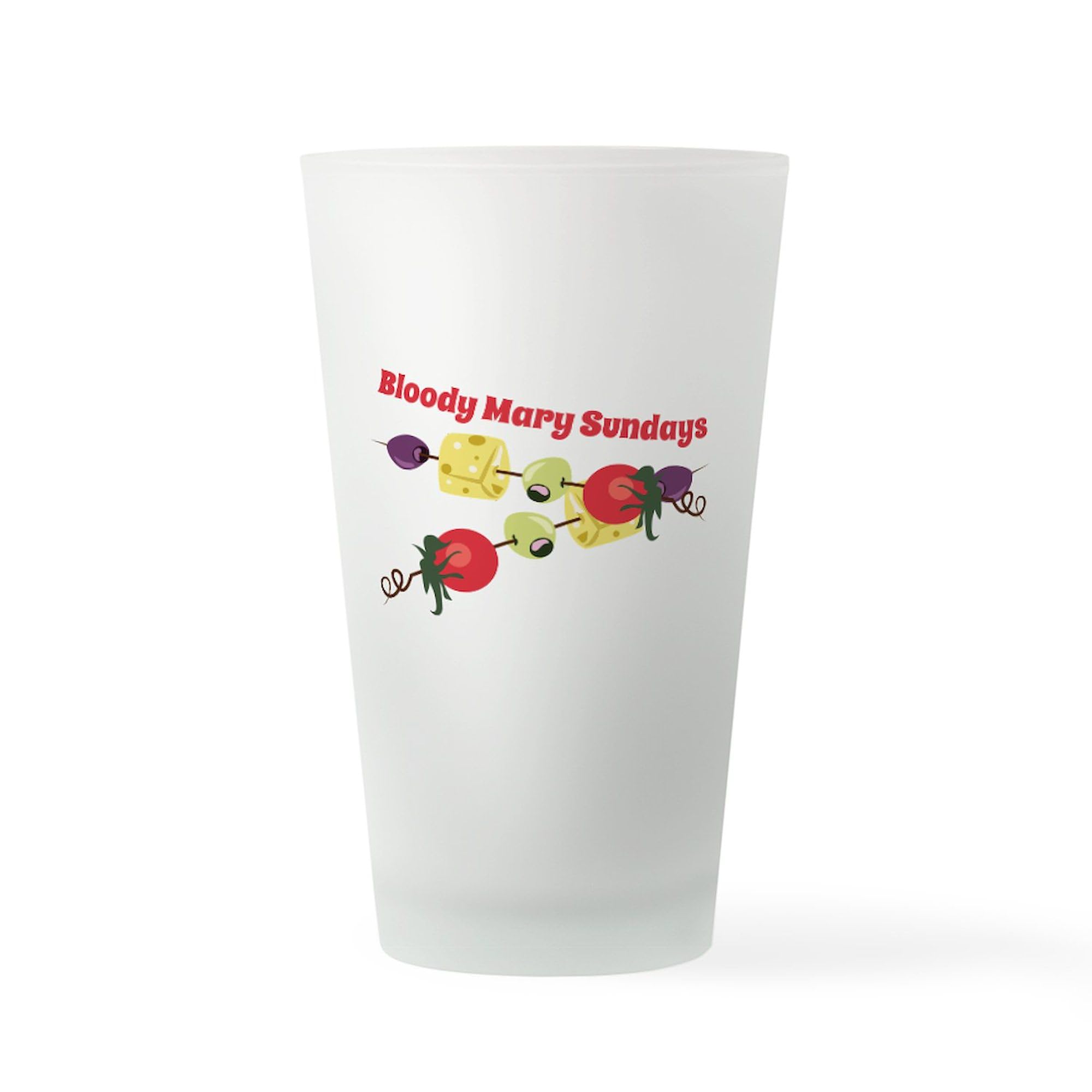 CafePress Bloody Mary Sundays Pint Glass, 16 oz. Drinking Glass