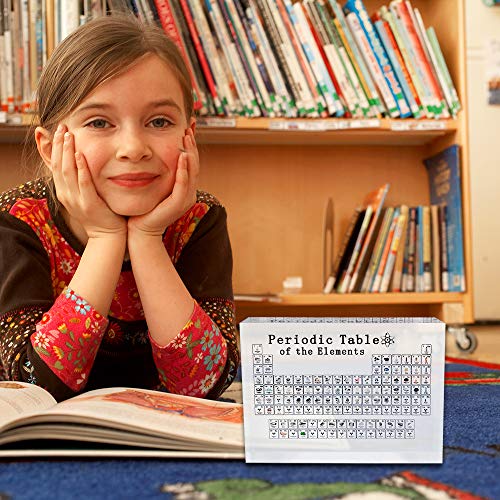 Tabela periódica de acrílico WooDlan Tabela periódica de elementos de acrílico Tabela periódica Deco