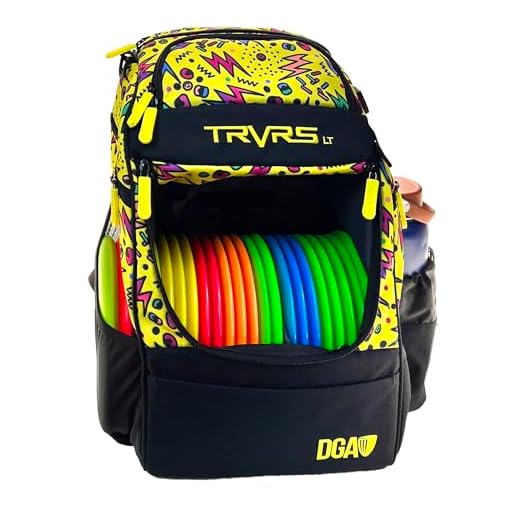 DGA TRVRS LT Disc Golf Backpack Overview