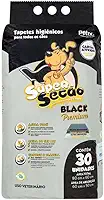 Tapete Higiênico Cães Super Secão Black Premium C/30 Unidades