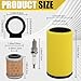 Podoy 1YW-14451-00-00 Air Filter Compatible with Yamaha Timberwolf 250 YFB250 Big Bear 350 Moto-4 250 350 Kodiak 400 Big Bear 4x4 1987-1999 with Oil Filter and Spark Plug