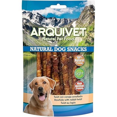 Arquivet Torção de coelho enrolado, 100 g (embalagem de 1)