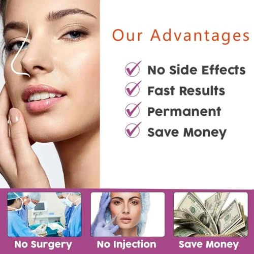 Image of EZ LIVING Precision Nose Shaper Clip for Defined and Symmetrical Nose Contouring Adjustable Design Comfortable Fit and Effortless Nose Reshaping