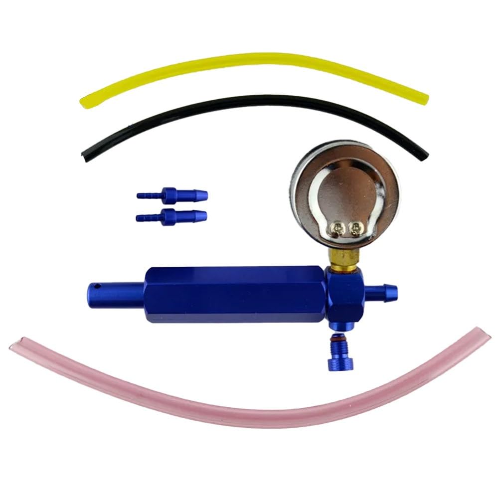 Testeur de fuite de carburateur, kit de manomètre, outil 15 PSI pour 57-21, 705-020, cadran en métal pour réparation de moteur à 2 temps