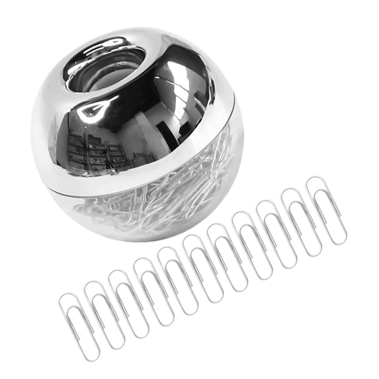 GALPADA Clip Segnalibro in Metallo 2 Set Scatola Magnetica Argento per Progetti Creativi e Organizzazione Documenti Ufficio e Scuola Accessori da Scrivania