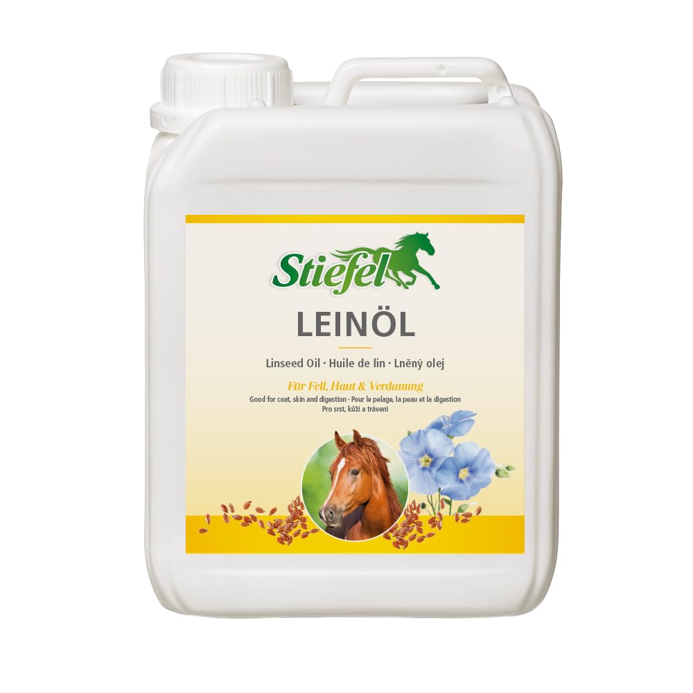 Stiefel Leinöl für Pferde – Leinöl, 5l