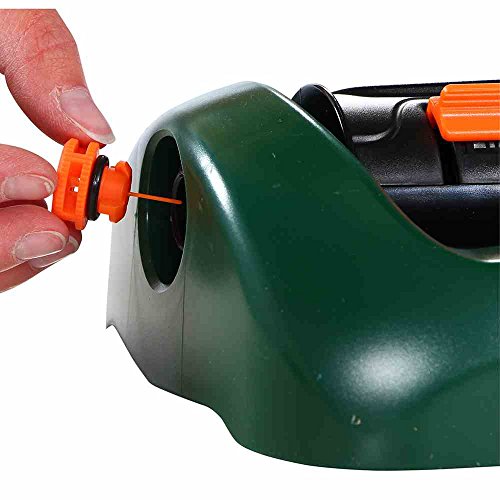 Siena Garden Viereckregner, Rasensprinkler, Rasensprenger, dunkelgrün, 45x16,5x7,5cm, 399885