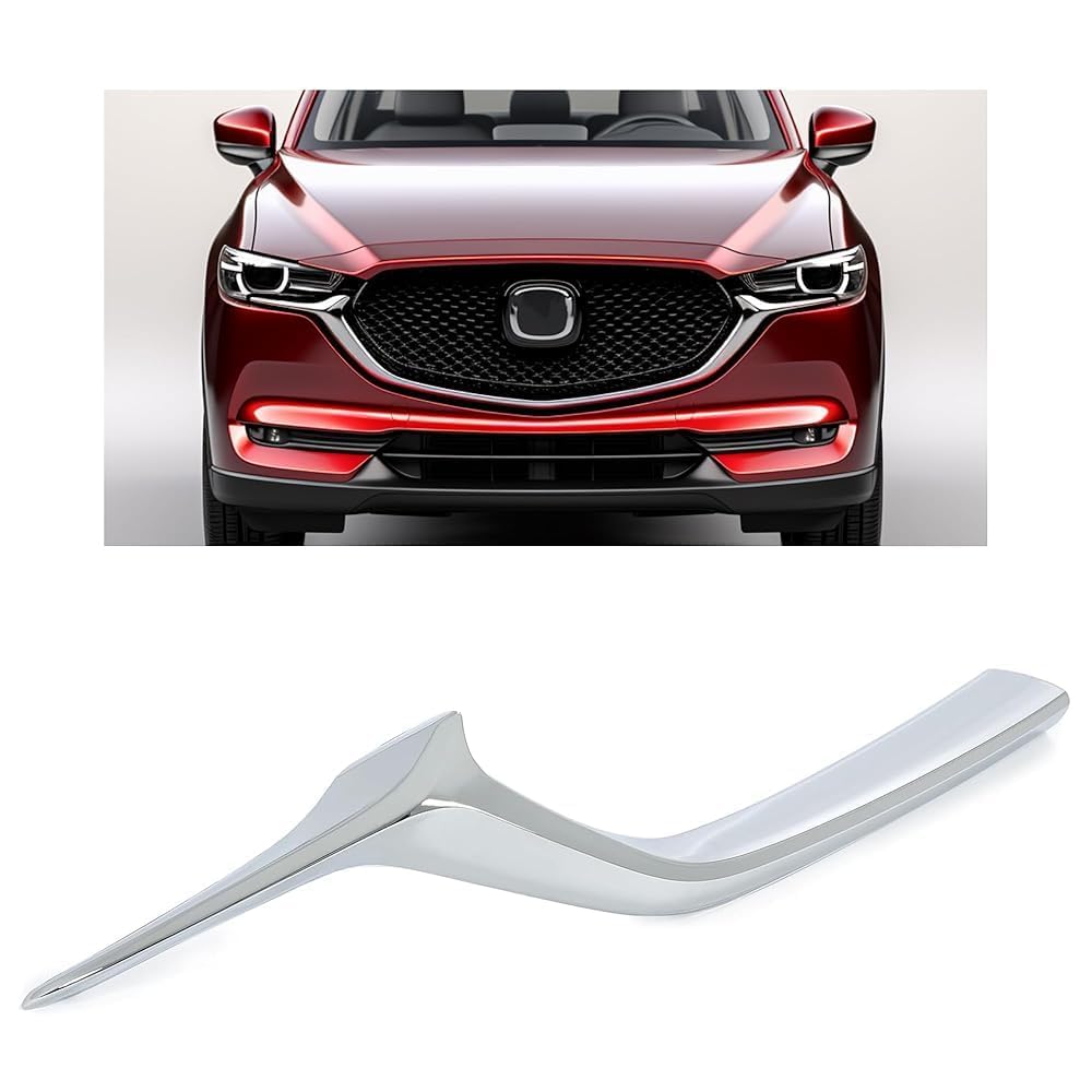 KUAFU Right Grille Molding Compatible with 2017-2021 Mazda CX-5