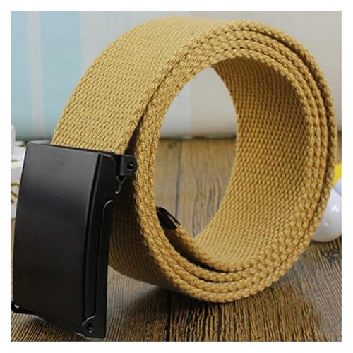 Belt, Canvas Belt, Metal Buckle, Men's and Women's Boys' Jeans Belt, Candy Colored 120cm Belt(Blue)4