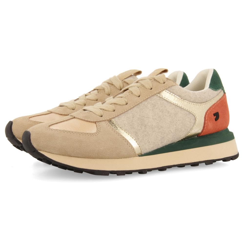 GIOSEPPO Women's Rye Sneaker, Beige, 5.5 UK