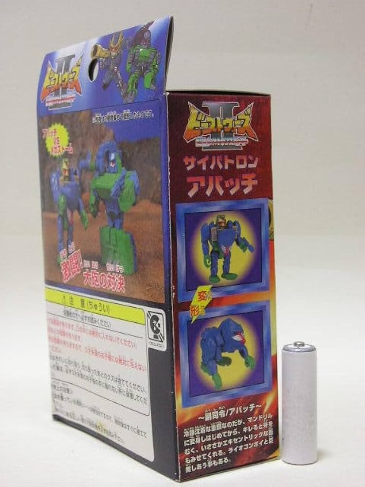 未使用品　トランスフォーマービーストウォーズ　大砲の対決　アパッチ　メガストーム ビーストウォーズ)変形遊び！トランスフォーマー「大砲の対決