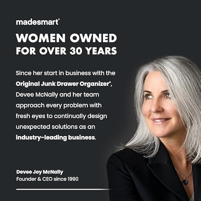 madesmart Over Door Wrap Organizer - Frost | CABINET COLLECTION | Aluminum Foil, Parchment and Kitchen Wrap Organizer | Soft-grip Hook | BPA-Free