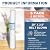 Membrane Solutions 10 Micron Sediment Water Filter Replacement Polypropylene Cartridge 20"x2.5" for Whole House Filter System - 6 Pack
