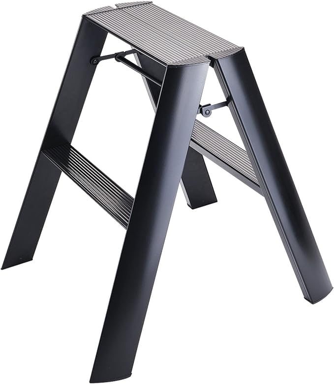 Amazon.co.jp: ルカーノ 2-step ブラック (0.56m) 32×16cm