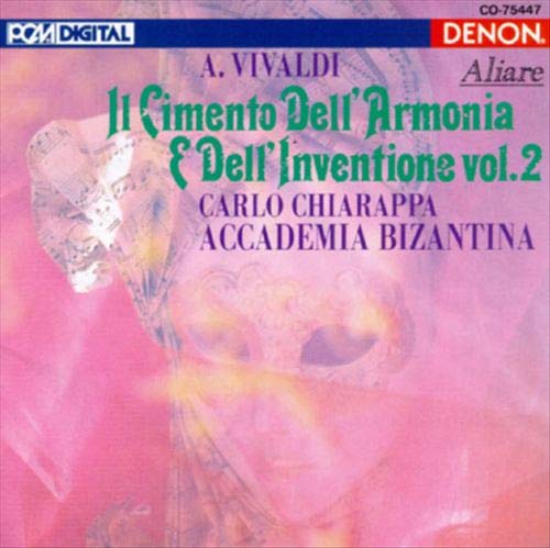 Il Cimento Dell'Armonia E Dell'Inventione 2 [Audio CD] Vivaldi; Chiarappa and Accademia Bizantina