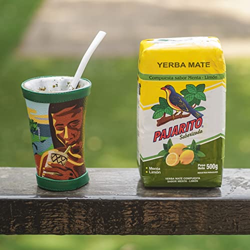 Yerba Mate Tee Pajarito Limon/Zitrone 500g | Yerba Mate aus Paraguay | Detox und Energie Getränk