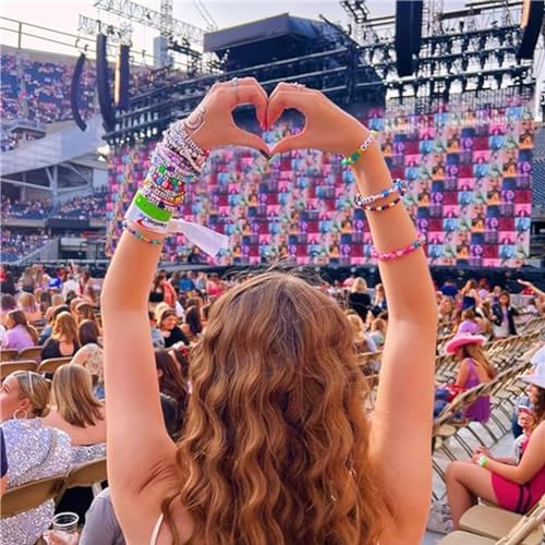 Friendship Bracelets,11Pcs Bracelets Birthday Gifts For Girl Women Sister Music Fans, For Tour Birthday Party Decoration - Image 3
