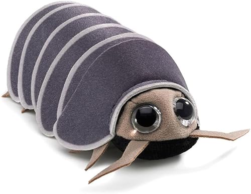 Folkmanis Marioneta de dedo Mini Roly Poly, gris