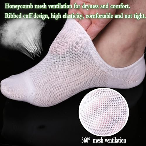 12 Pairs Men Short Socks,No Show Socks Men，viscose fiber Thin Low Cut Socks2