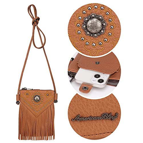 Image of Montana West Small Crossbody Bags for Women Western Cell Phone Purse