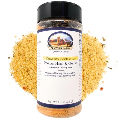 Shawhan Farms Gourmet Parmesan Inspirations Italian Herb Seasoning Topper Finishing