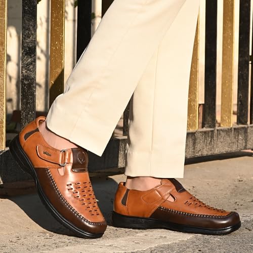 Image of Vellinto Royal Look Stylish Sandals For Men ll Casual Ethnic Sandals For Men ll Sandals For Men