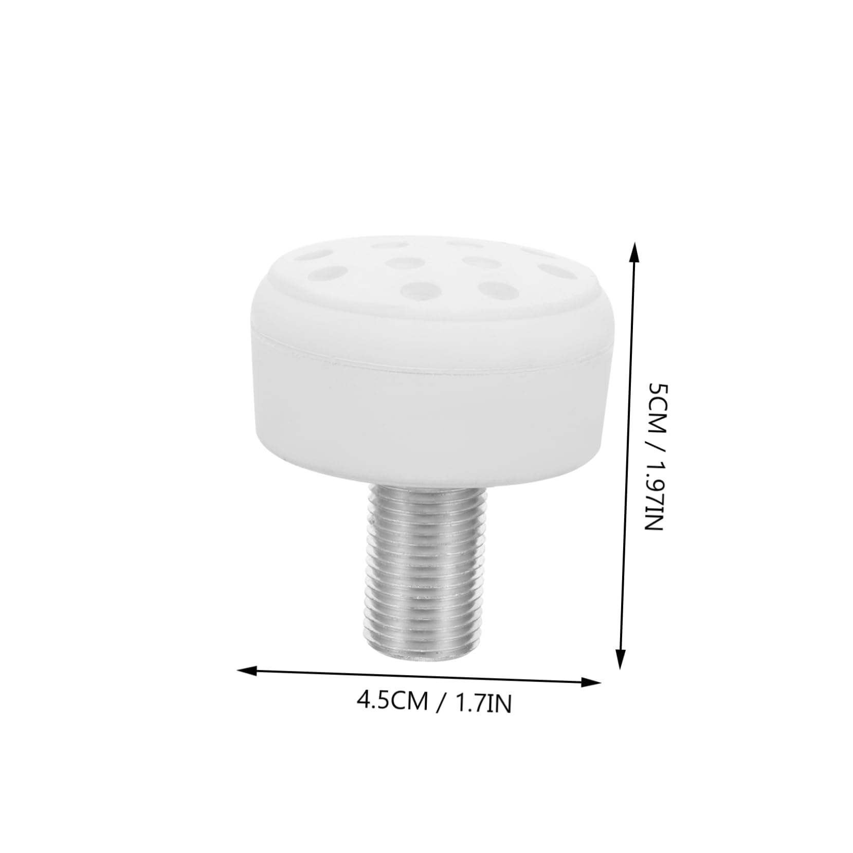 Hemoton 2Pcs Roller Skate Toe Stops Durable Brake Stoppers for Enhanced Grip Comfort Roller Skates Accessory for Smooth Skating Experience