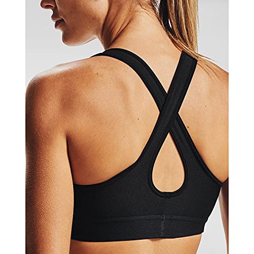 Under Armour Mid Crossback, lichte en ademende hoge ondersteuning sportbeha - Image 6