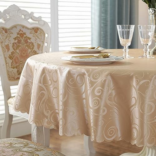 Nappe de table imperméable et antitache supérieure tissu résistant sans repassage - 2