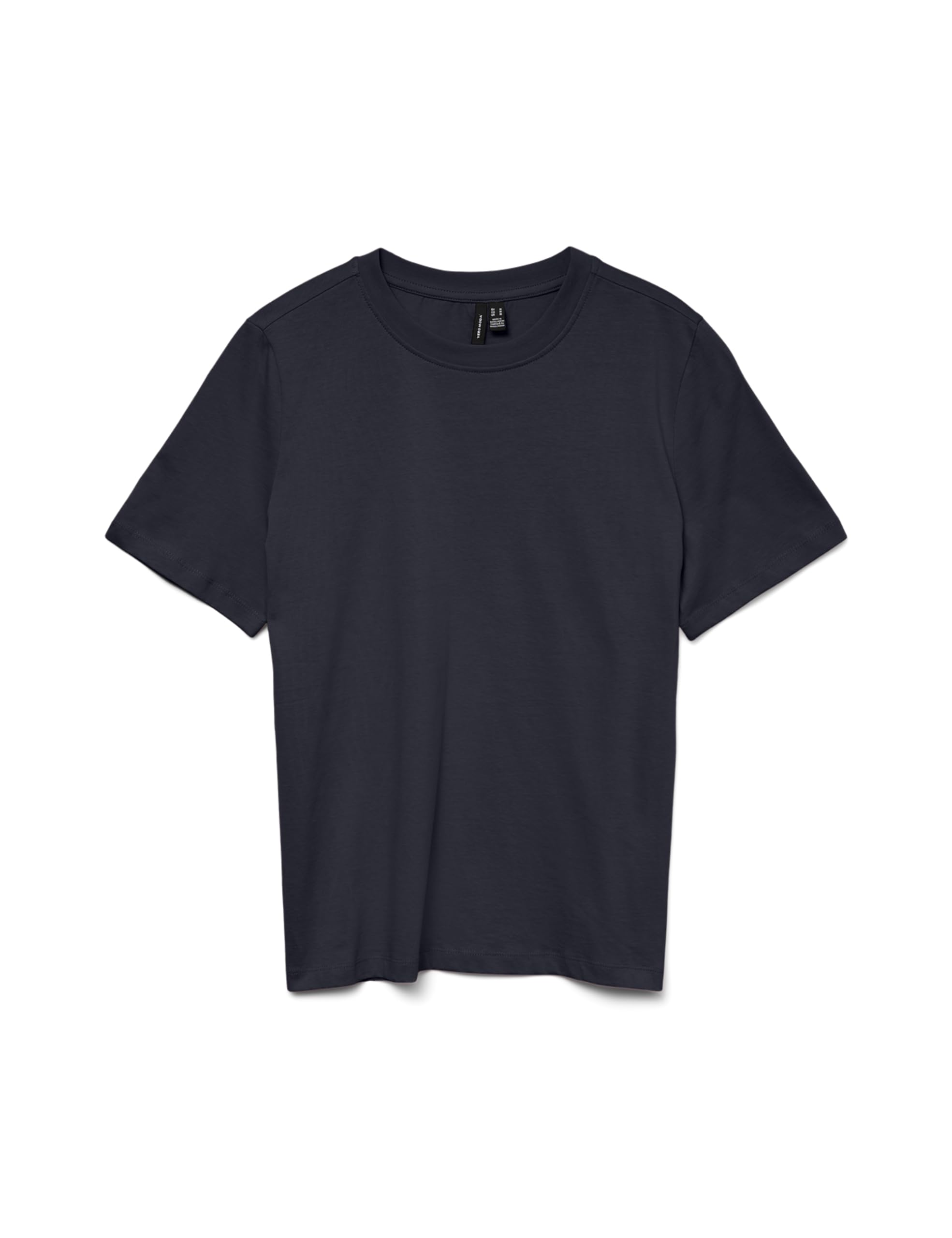 VERO MODA Basic Damen T-Shirt Top Rundhals Kurzarm Normal geschnitten