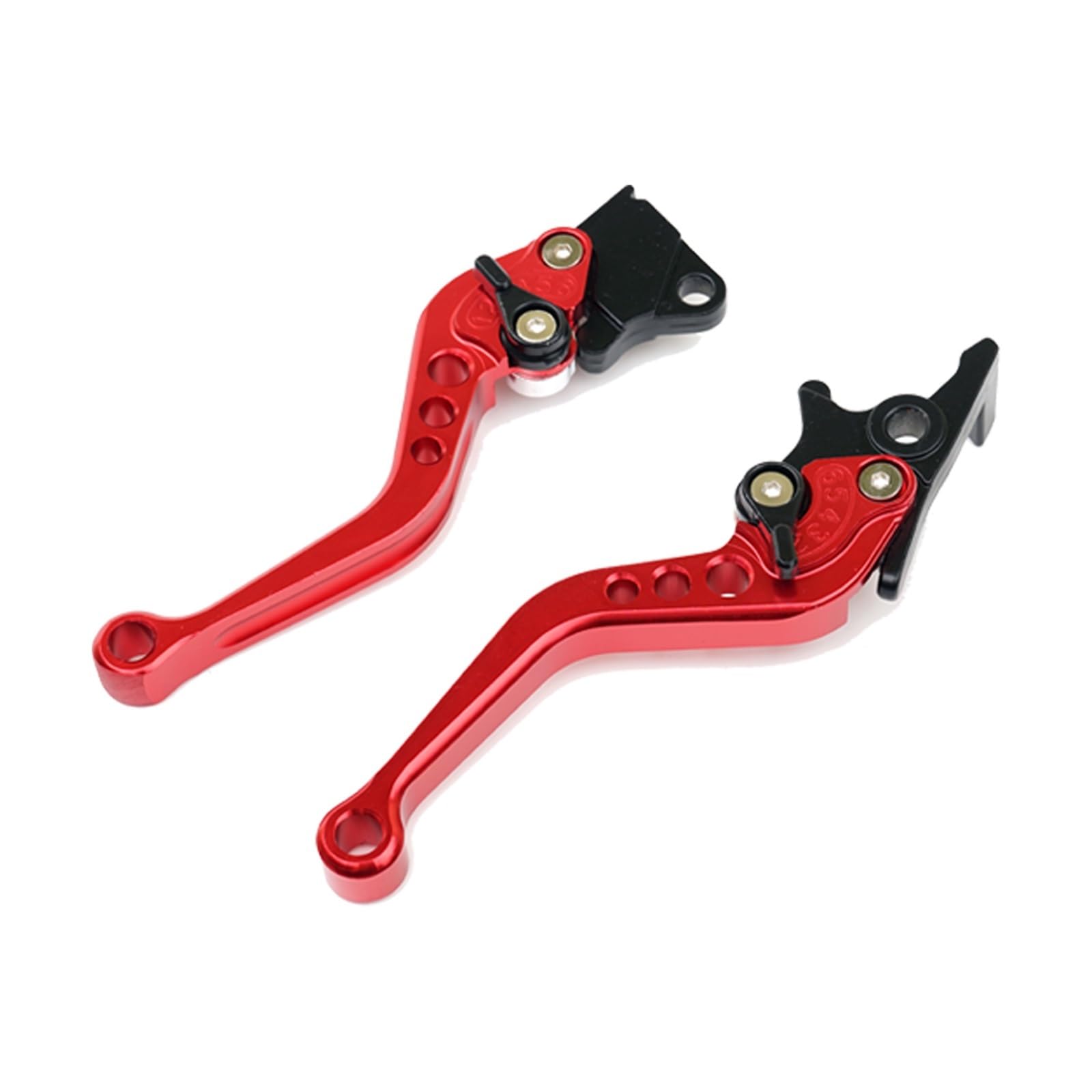 LinQianBhD Motorcycle Brake Clutch for Suzuki CNC Motorcycle Clutch Brake Handle Drum Lever Motorcross Accessories Modification Alloy CNC Universal