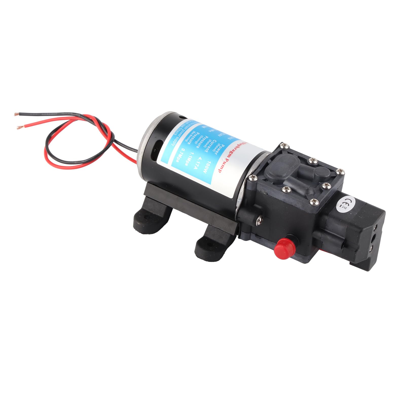 Marhynchus 24V 100W 110M 8L/M YA24-100 Pompa dell'acqua con Interruttore a Pressione, Alta Pressione, Basso Consumo di Energia per Attrezzature Industriali e Pulizia della Casa, Presa d'acqua