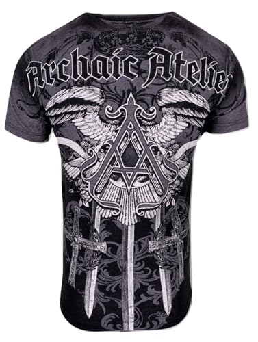 Archaic by Affliction Men's T-Shirt Daventry Crewneck2