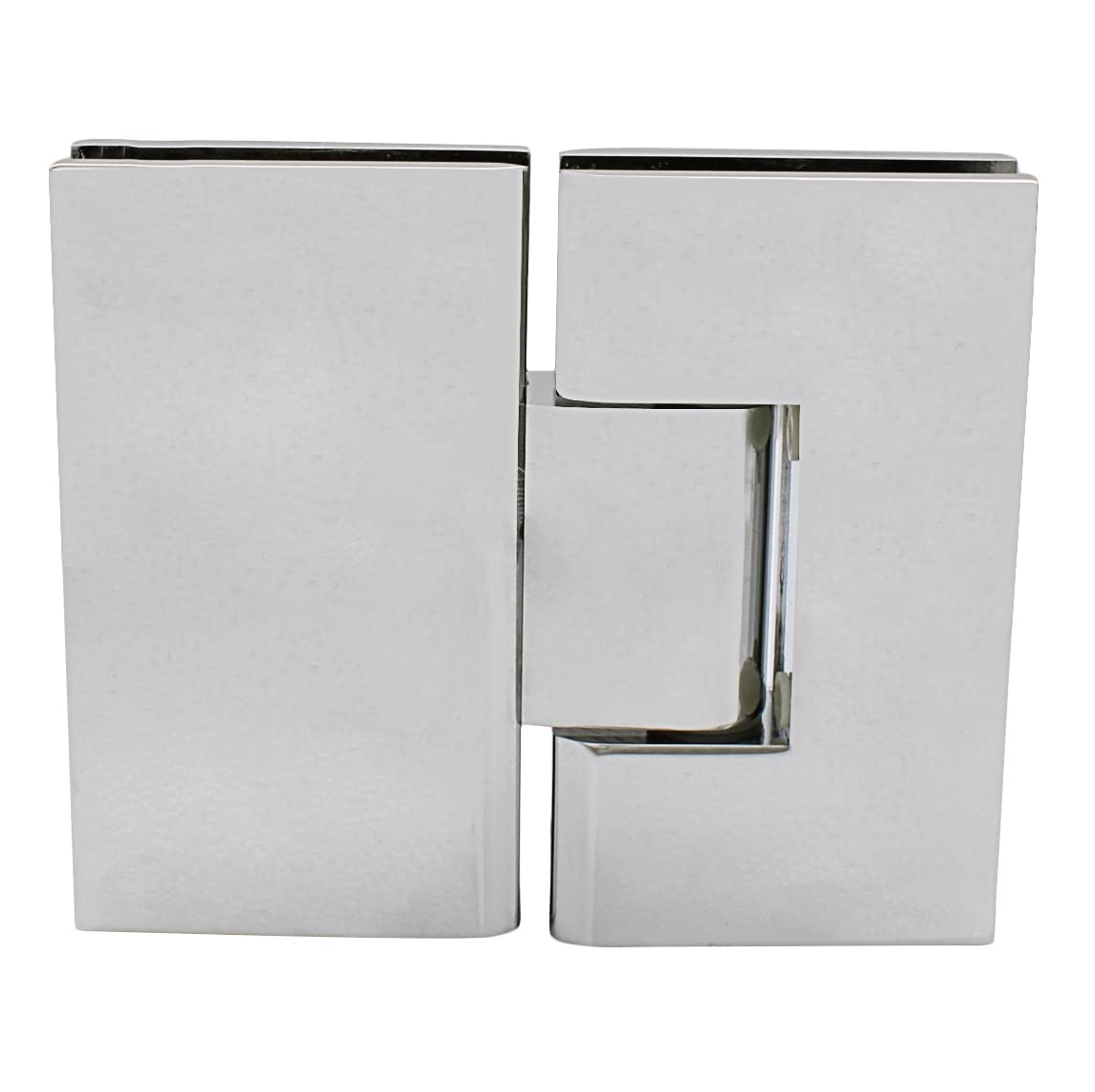 C.R. LAURENCE V1E180SC CRL Satin Chrome Vienna 180 Series Glass-to-Glass Hinge