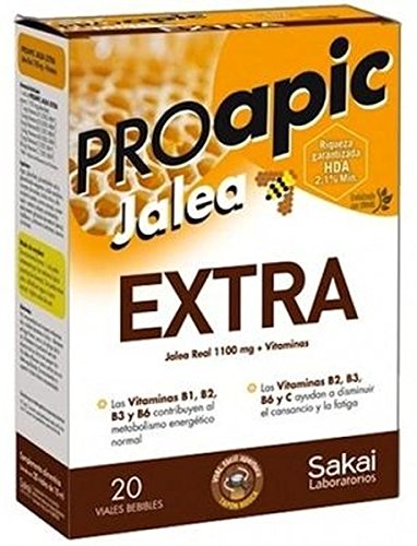 Proapic Jalea Real Extra 20 Ampollas De Sakai