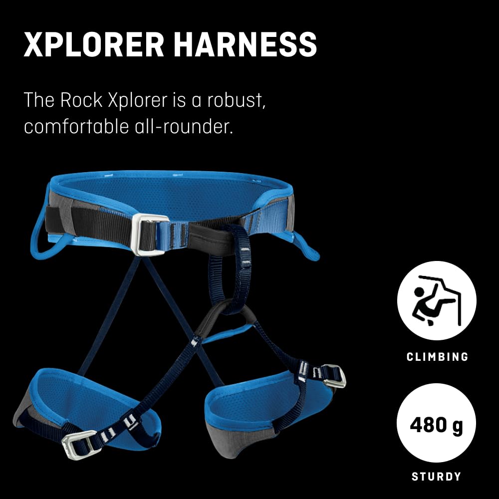 SALEWA Szelki wspinaczkowe Xplorer, szare, M/L