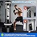 Freestanding Punching Bag with Stand, Men Standing Kickboxing Bag, Heavy Boxing for Adult Teens, Suitable for MMA Dummy Karate Home Gym Training Equipment （Excludes Gloves and Pumps）