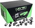 LEVTEC Bulk Package 1/8" Tile Leveling System Clips (2000pc)